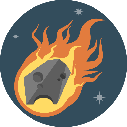 Meteor icon free download as PNG and ICO formats, VeryIcon.com